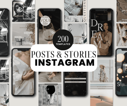 200 Social Media Templates - Design Your Life
