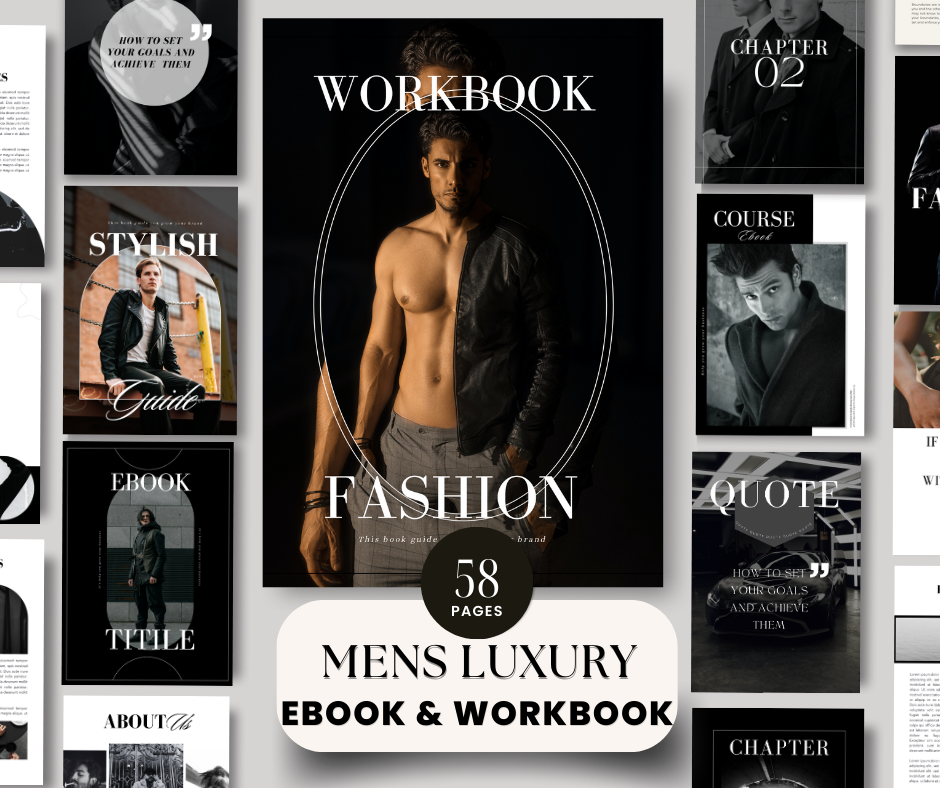 Mens Luxury Design eBook & Workbook